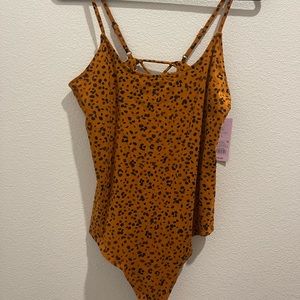 Cheetah Print Bodysuit
